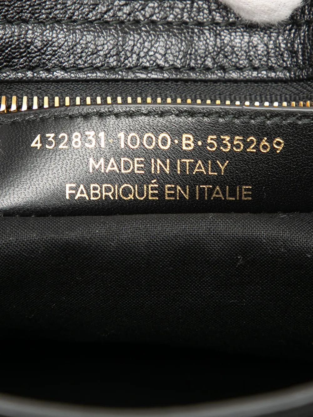 BALENCIAGA Pre-owned 2017 Small Chevre Motocross Classic Metallic Edge City Satchel In Black