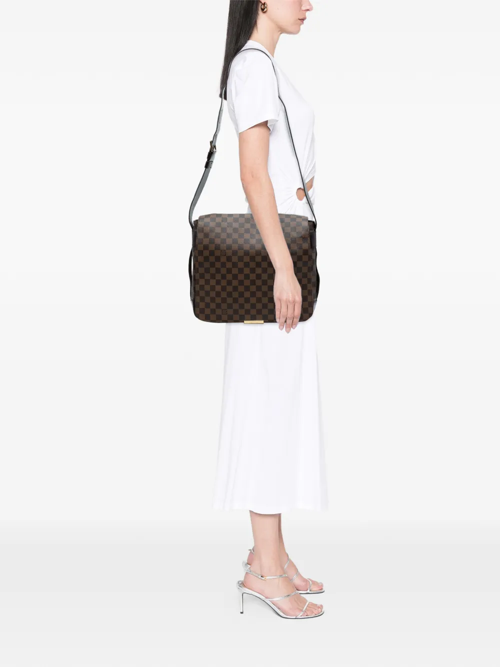 Louis Vuitton Pre-Owned 2004 Damier Ebene Bastille crossbody bag | Pre-Owned | Image 2