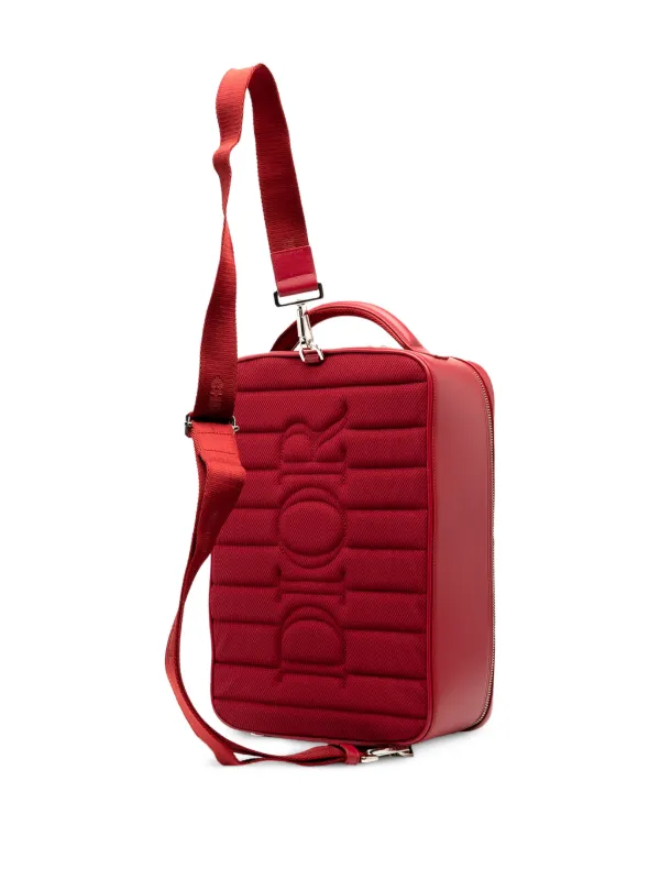 Christian Dior Pre-Owned 2021 Oblique Perforated Calfskin Galaxy