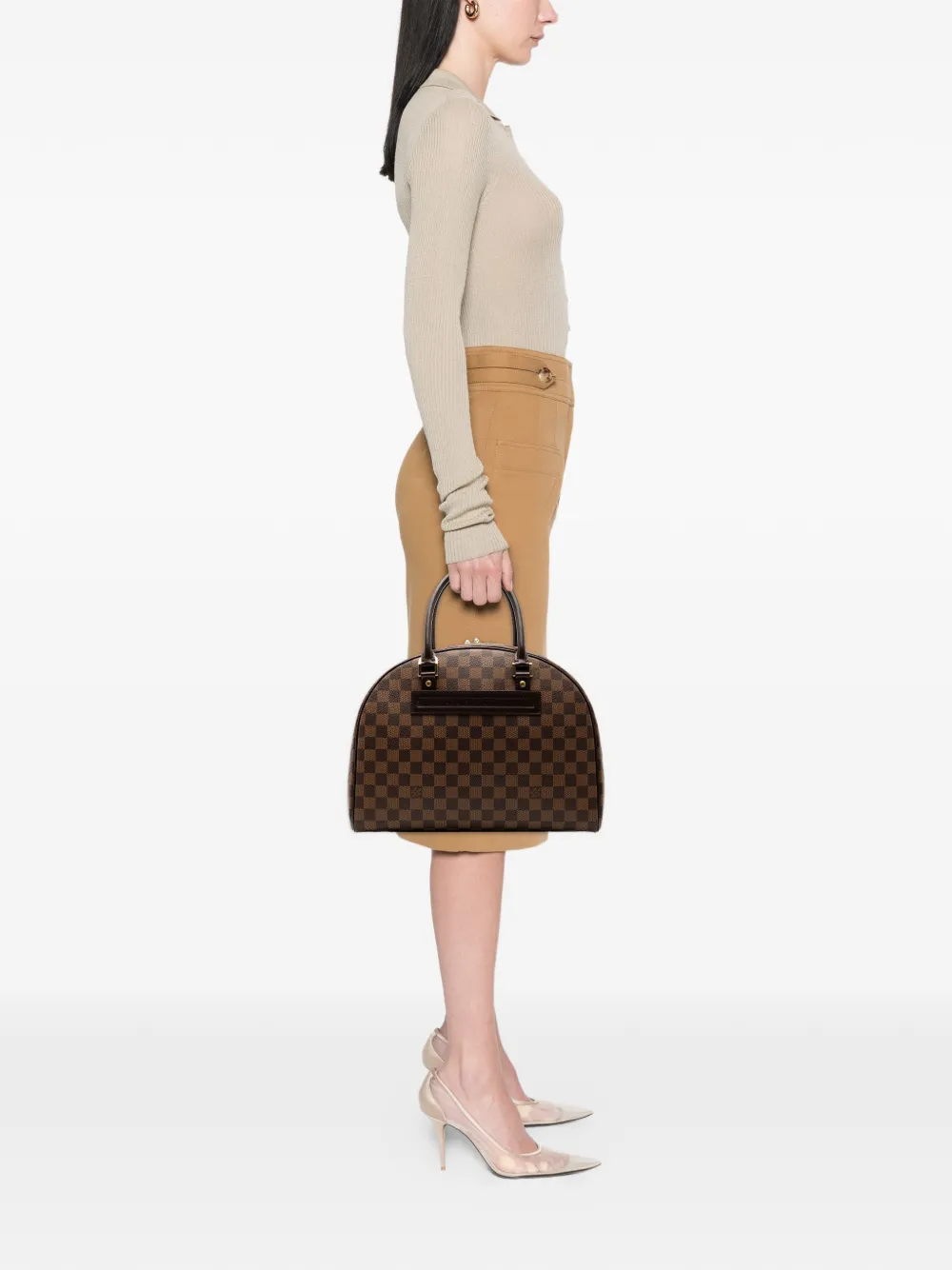 Louis Vuitton Pre-Owned 2004 Damier Ebene Nolita handbag | Pre-Owned | Image 2