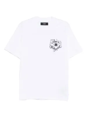 AMIRI Lion Outline T-shirt | White | FARFETCH