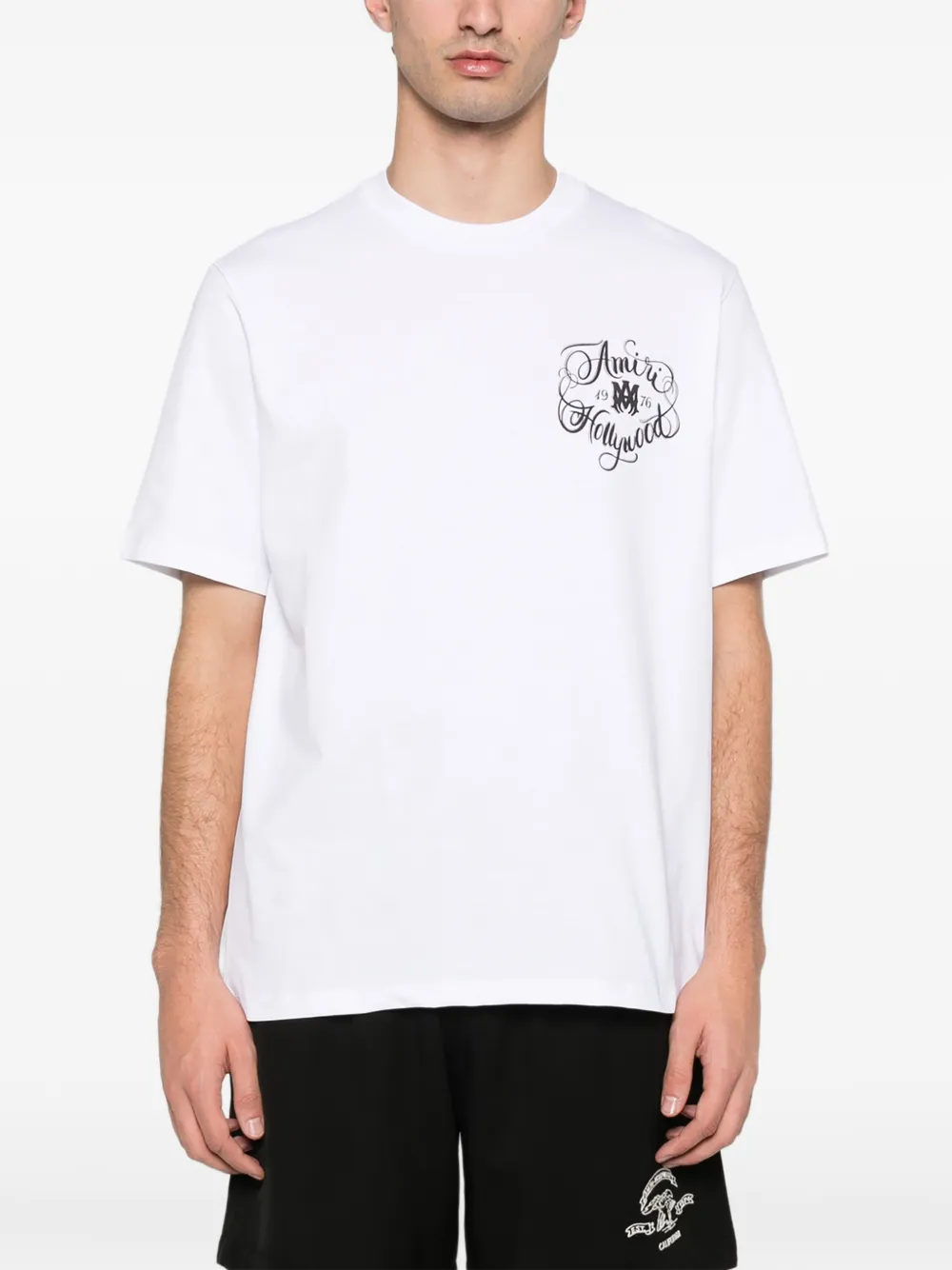 AMIRI Hollywood katoenen T-shirt Wit