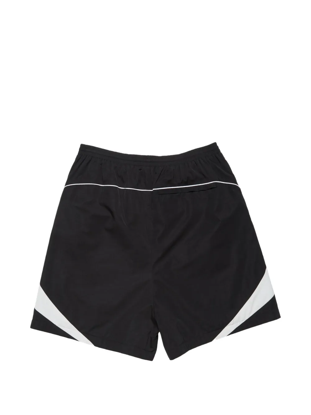 contrast panel shorts