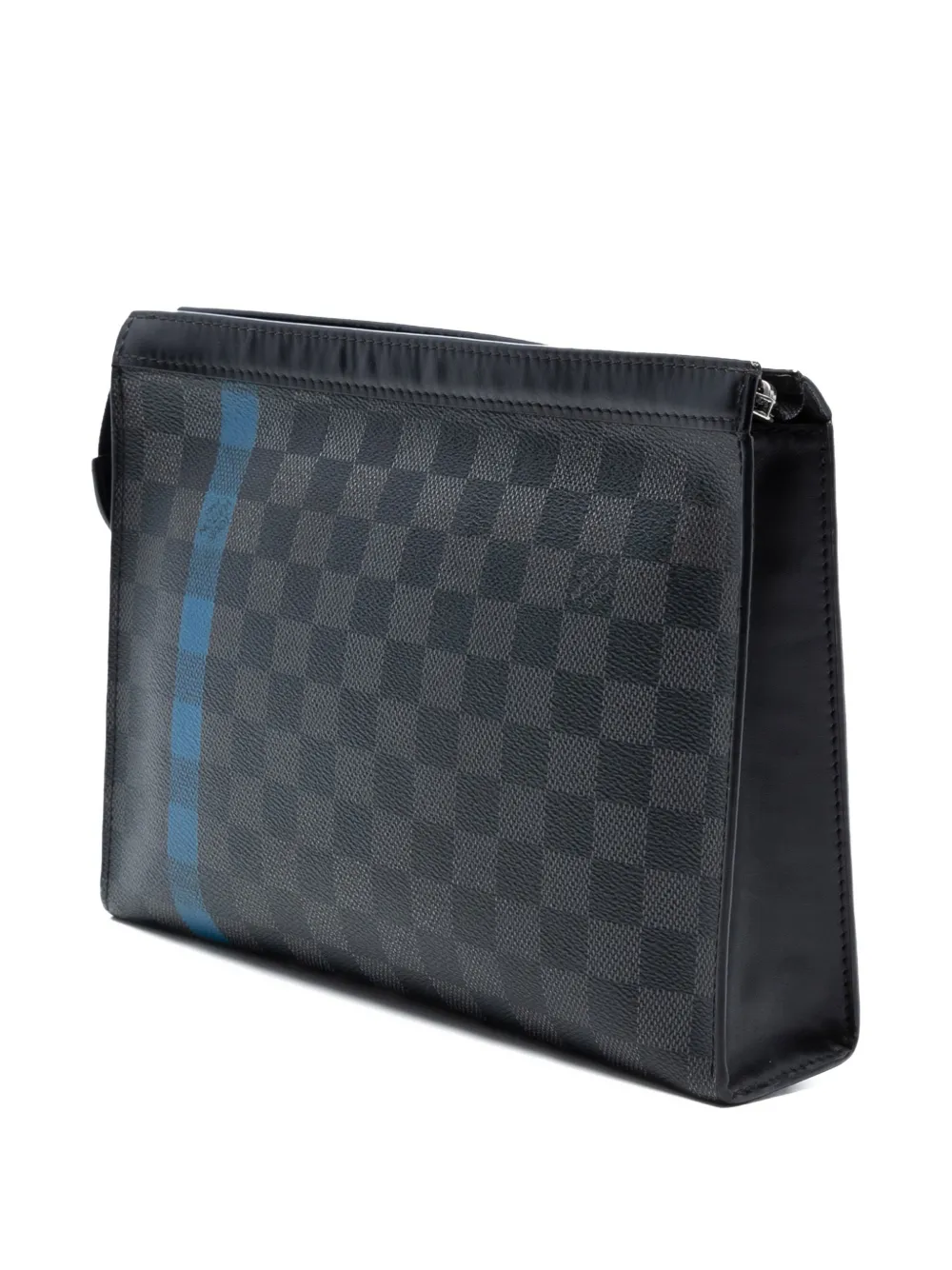 Louis Vuitton Pre-Owned 2018 Damier Graphite Stripe Pochette Voyage MM clutch bag | Pre-Owned | Image 2