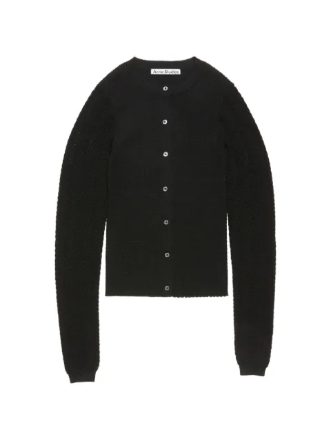 Acne Studios cárdigan tejido con botones