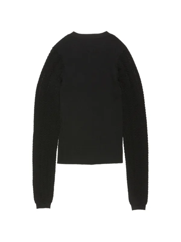 Acne Studios ニット カーディガン | ブラック | FARFETCH JP
