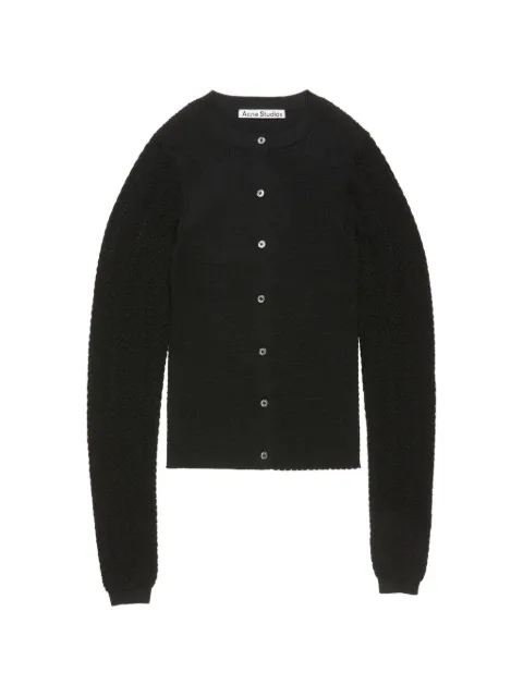 Acne Studios strikket cardigan med knapper