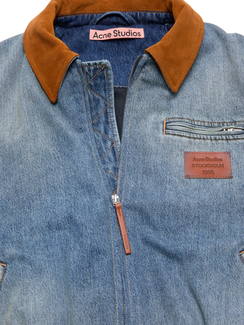 Acne Studios デニムジャケット | ブルー | FARFETCH JP