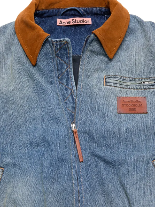 Acne Studios デニムジャケット | ブルー | FARFETCH JP