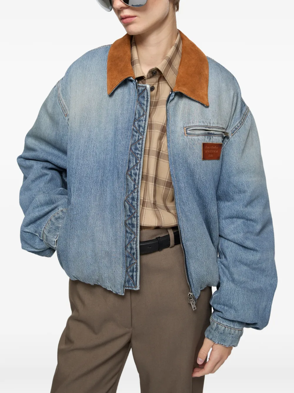 Acne Studios デニムジャケット | ブルー | FARFETCH JP