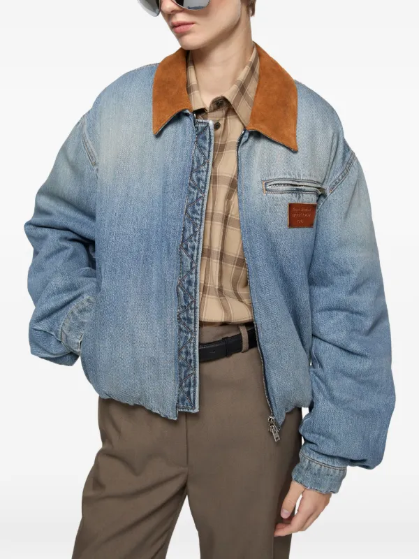Acne Studios デニムジャケット | ブルー | FARFETCH JP