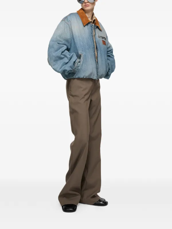 Acne Studios デニムジャケット | ブルー | FARFETCH JP
