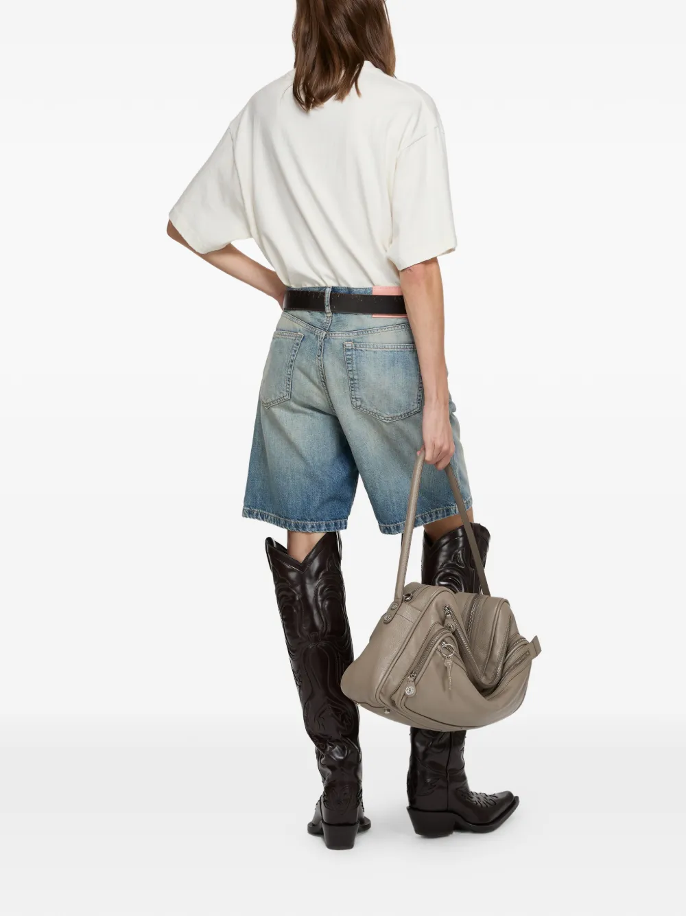  Acne Studios Printed T-shirt - Neutrals 