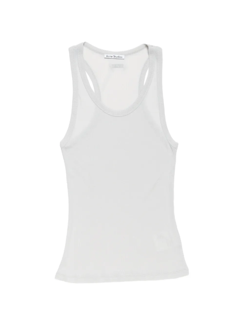 Acne Studios ribbed vest top - Grigio