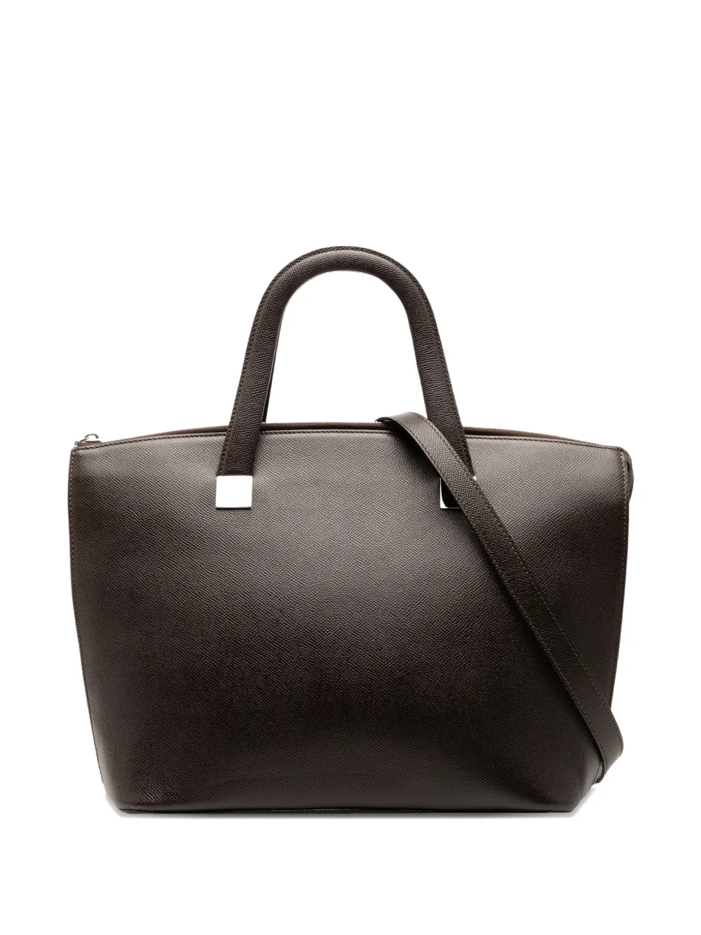 Celine Pre-Owned 1997 Grained Calfskin satchel | Brown | Image 1