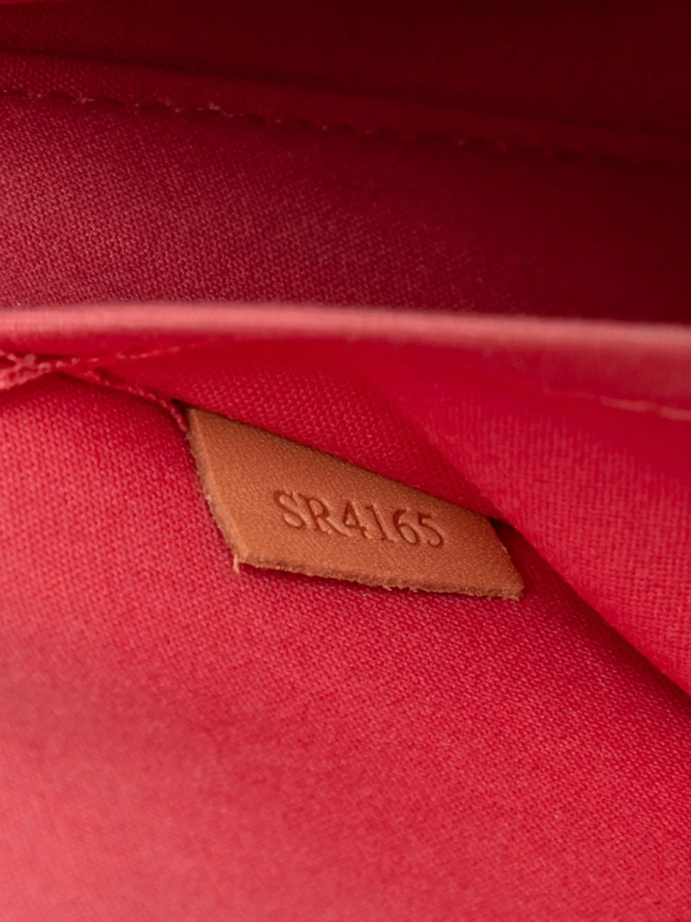 Pre-owned Louis Vuitton 2015 Monogram Vernis Brea Pm Satchel In Pink