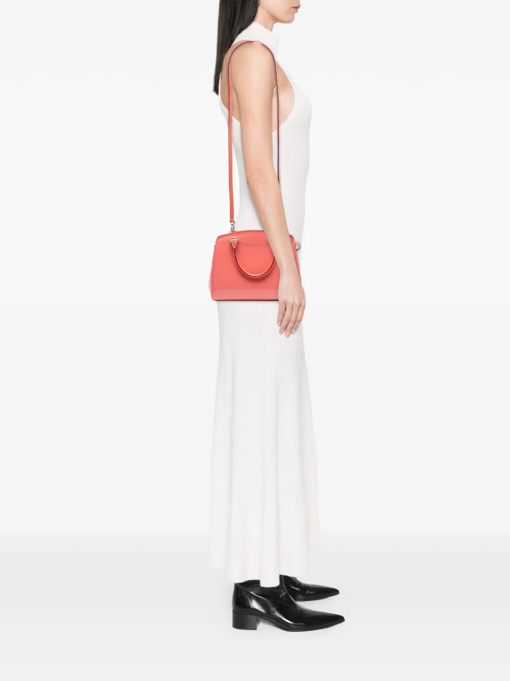 Pre-owned Louis Vuitton 2015 Monogram Vernis Brea Pm Satchel In Pink