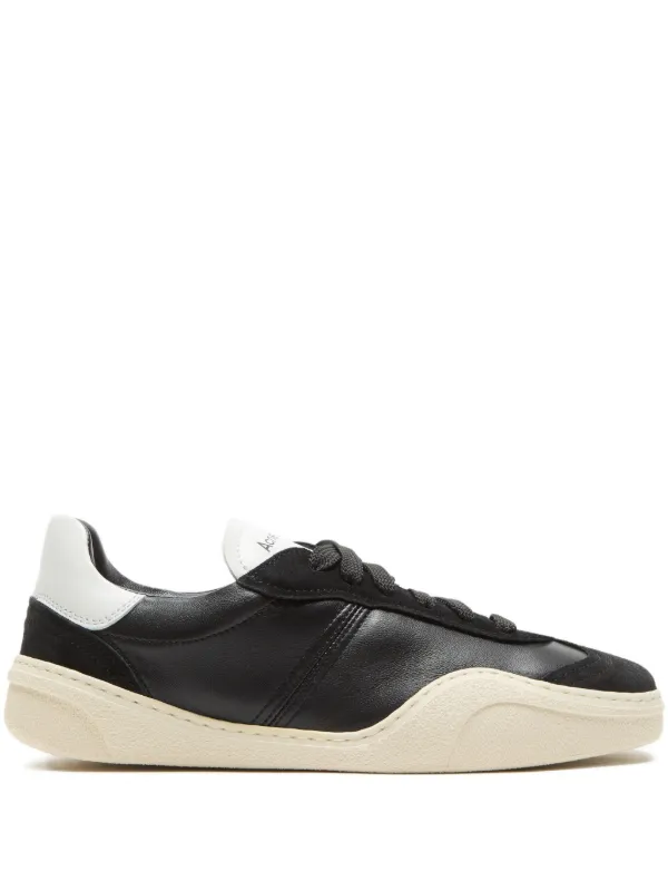 靴 acne studios Acne Studios レースアップ スニーカー | ブラック | FARFETCH JP
