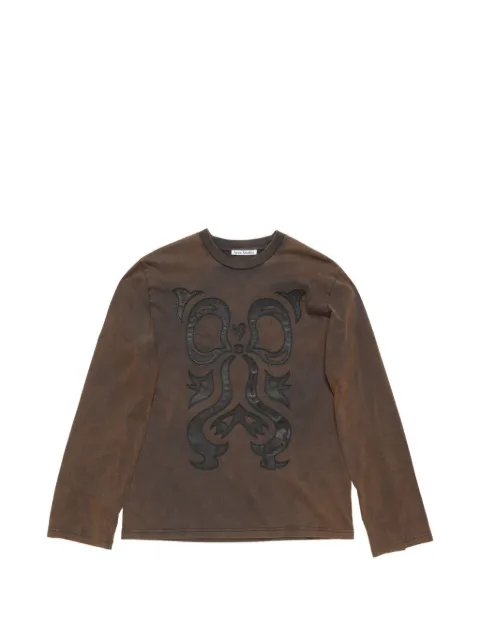 Acne Studios t-shirt imprimé à coupe ample