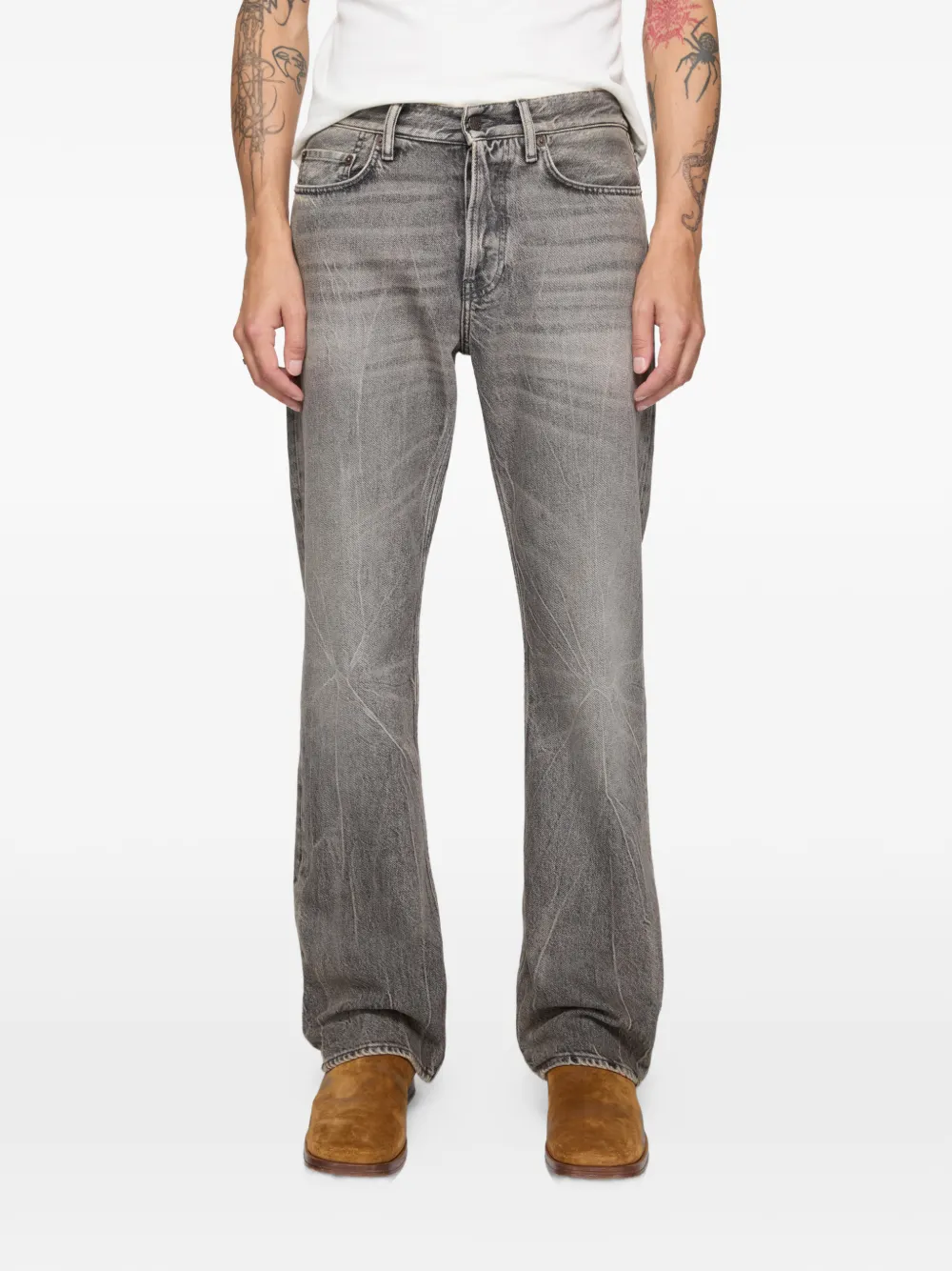  Acne Studios 2010m Distressed Jeans - Grey 