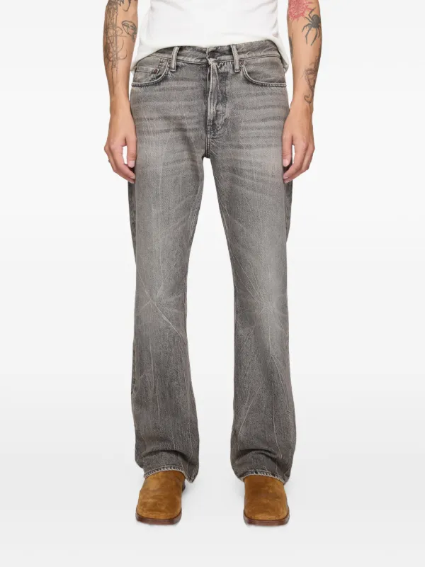 Acne Studios 2010M Distressed Jeans | Grey | FARFETCH