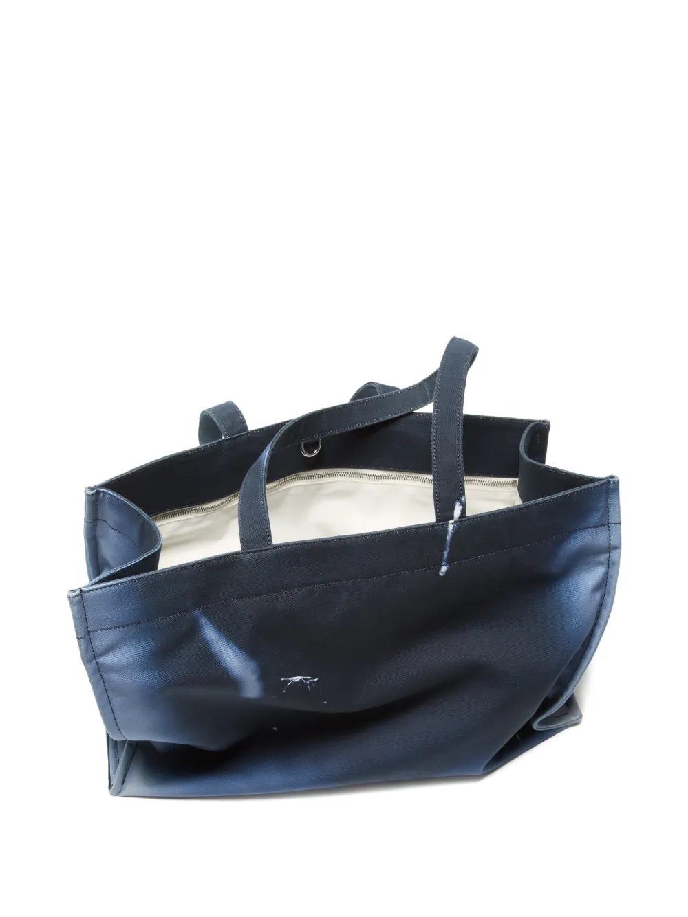 Acne Studios Shopper met print Blauw