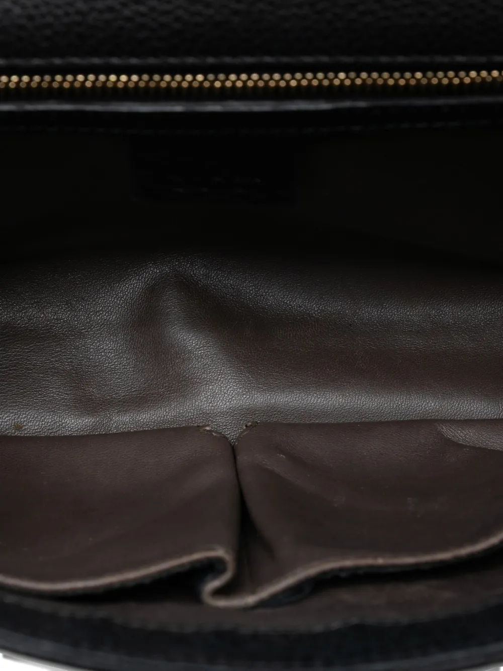 GUCCI Pre-owned 2016-2025 Medium Leather Miss Bamboo Crossbody Bag In Black