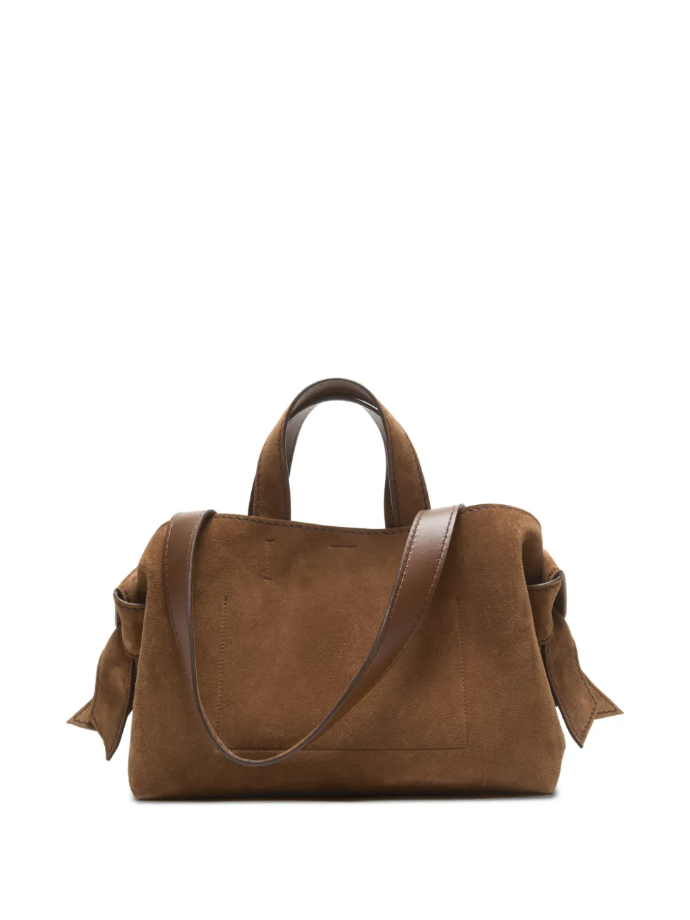  Acne Studios Musubi Knot-detail Tote Bag - Brown 