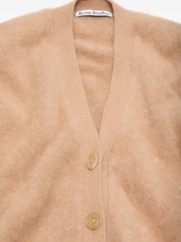Acne Studios V-neck Cardigan | Neutrals | FARFETCH