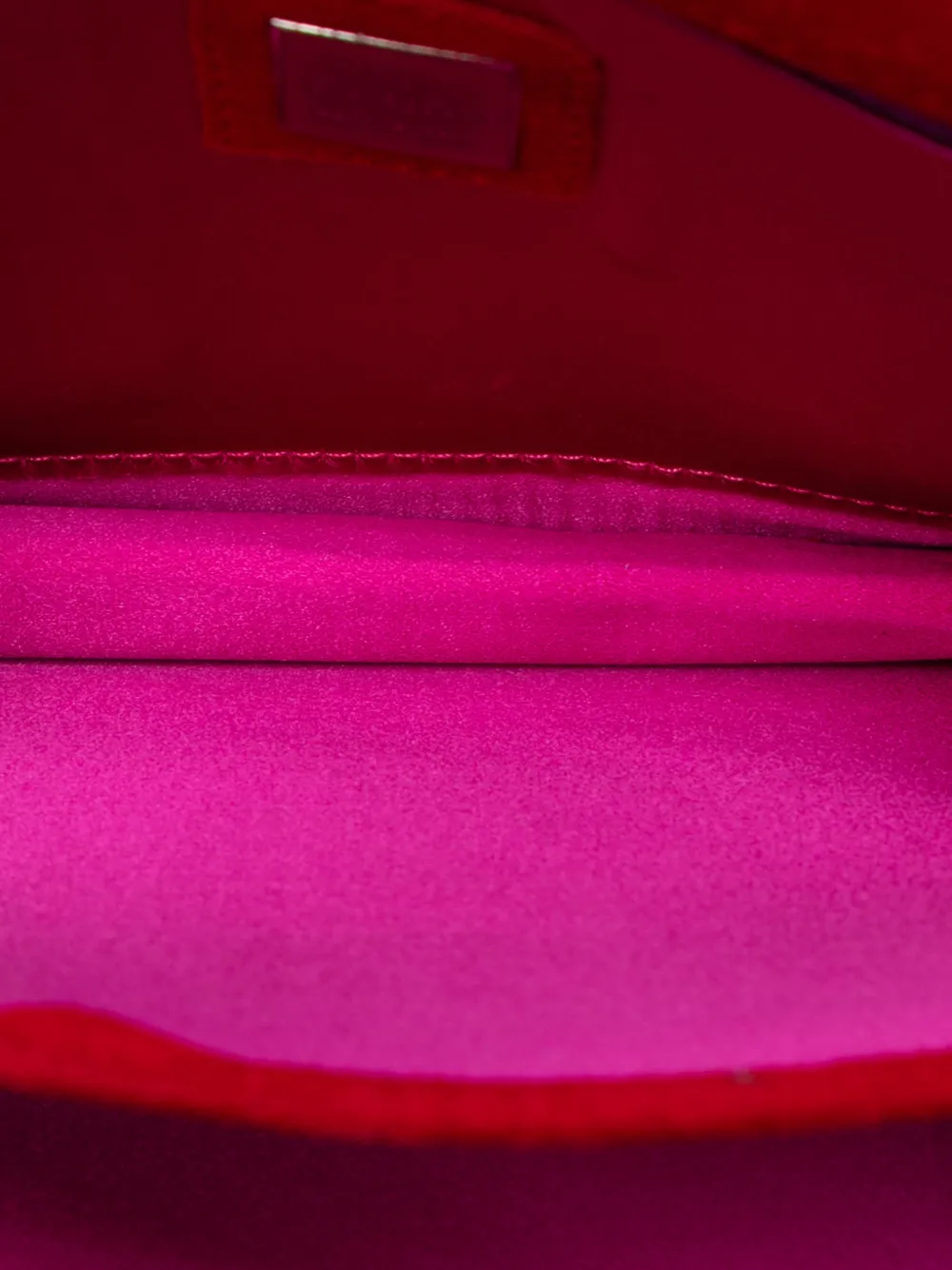 FENDI Pre-owned 20th Century Suede Crossbody Bag In Red