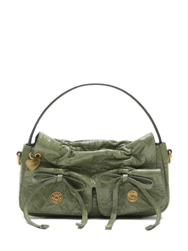 Acne Studios Multipocket Micro Bag in Green