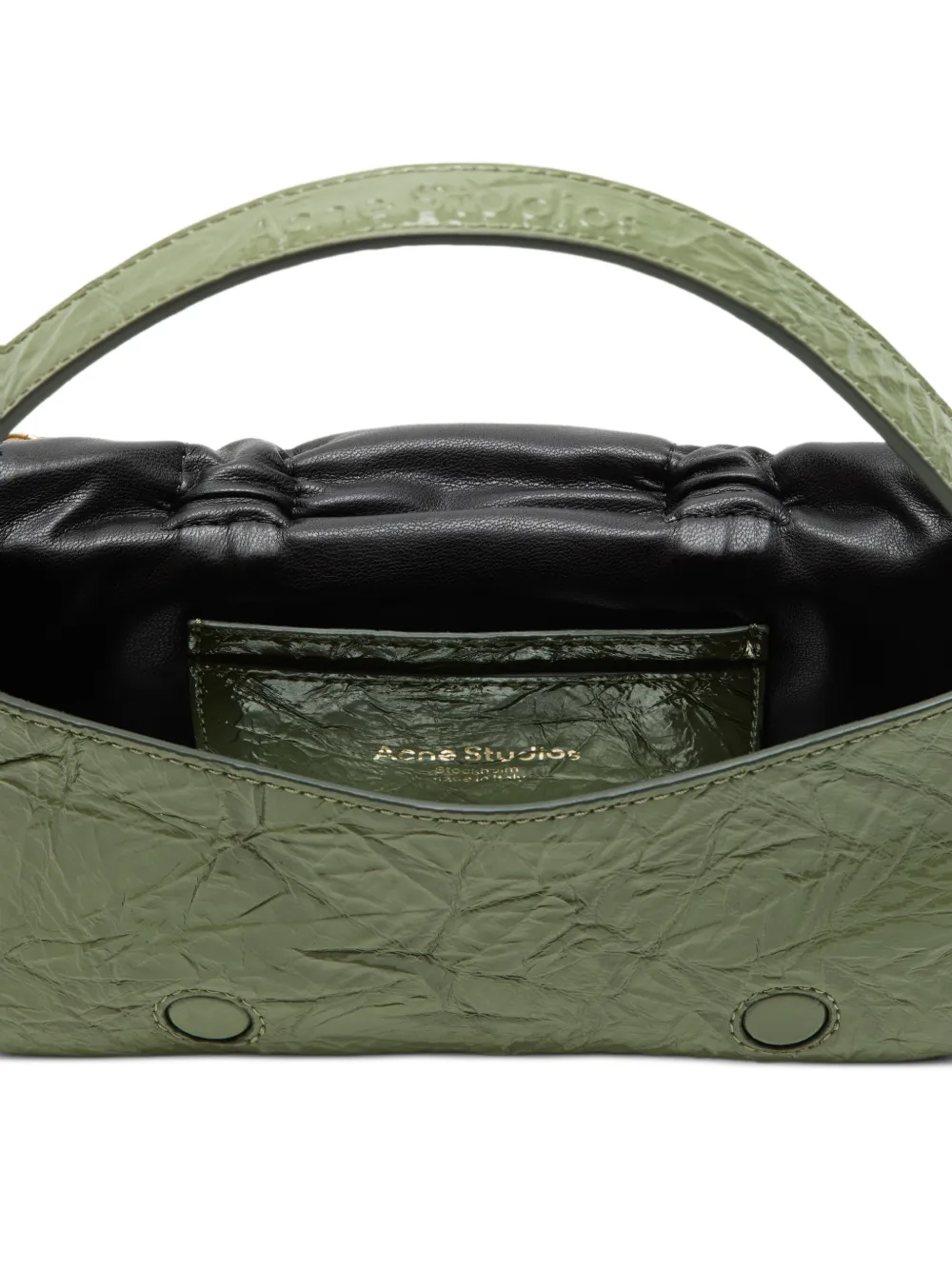Acne Studios Shopper met strik versiering Groen