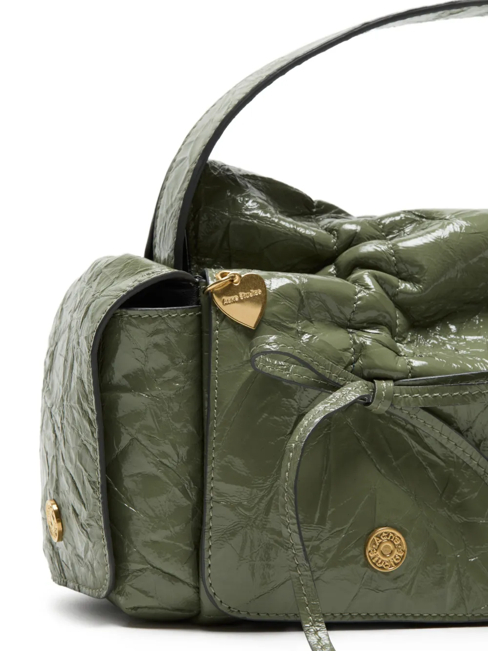 Acne Studios Schoudertas met meerdere zakken Groen