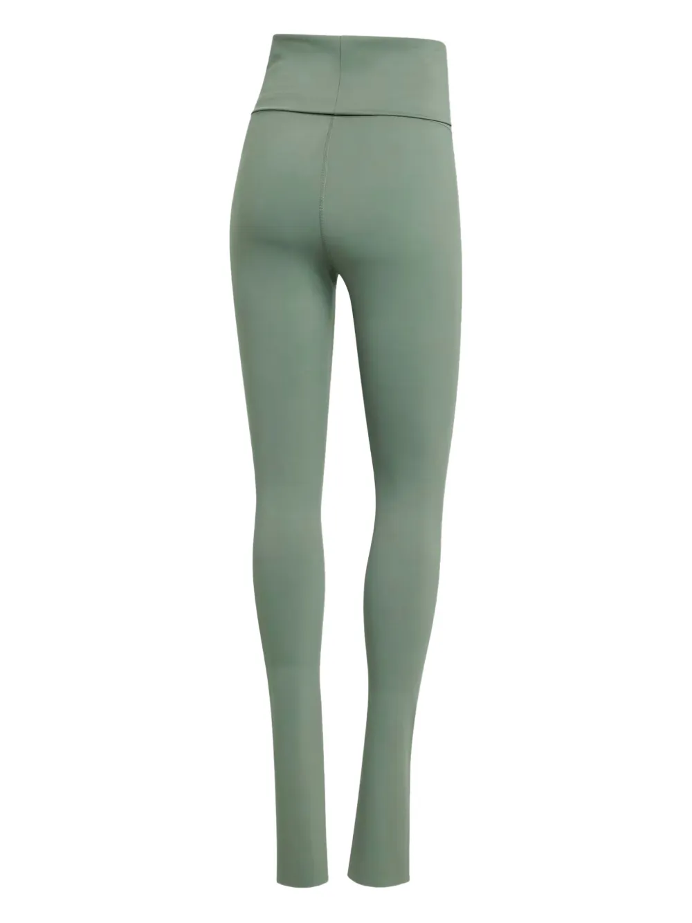adidas by Stella McCartney split-cuff leggings Groen
