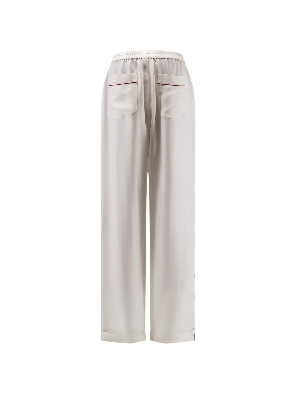 TOM FORD Zijden broek Grijs