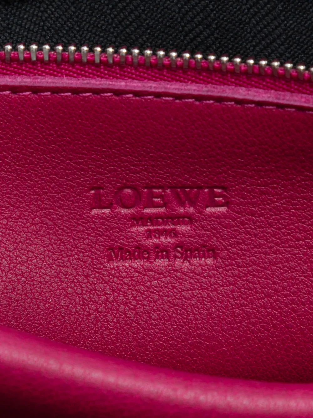 LOEWE Pre-owned 2013 Suede Amazona 36 Handbag In Pink