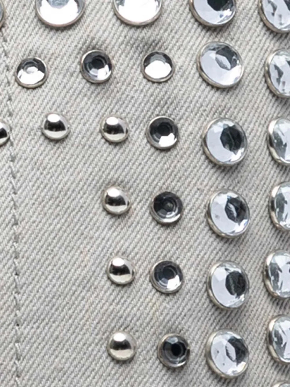 PRADA Pre-owned 2013-2025 Canvas Canapa Bijoux Satchel In Gray