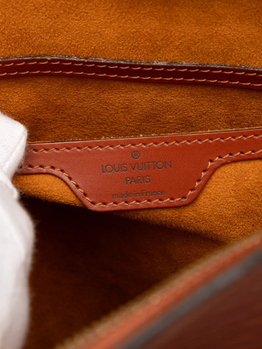 LOUIS VUITTON Pre-owned 1997 Epi Gobelins Backpack In Brown