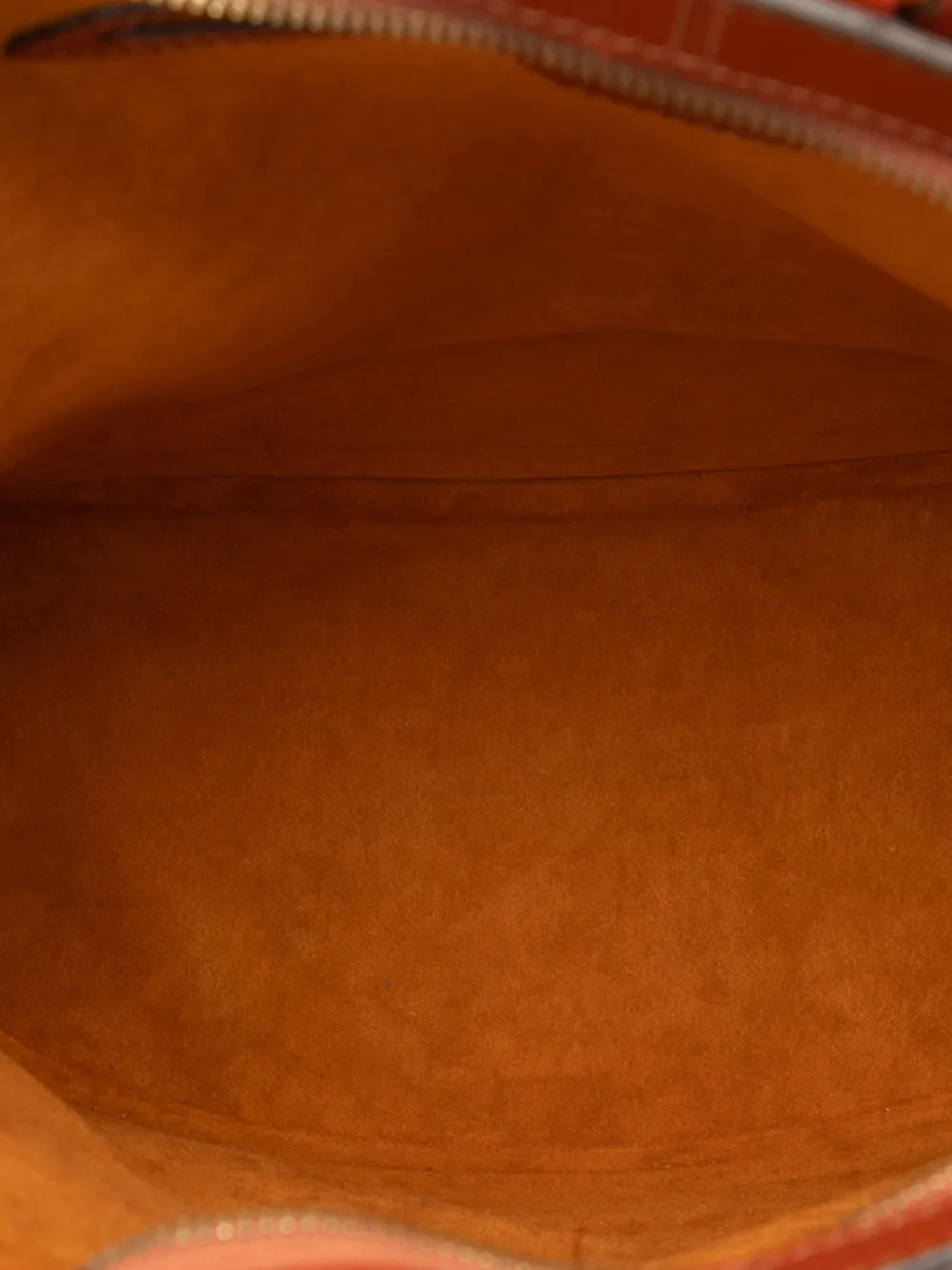 LOUIS VUITTON Pre-owned 1997 Epi Gobelins Backpack In Brown