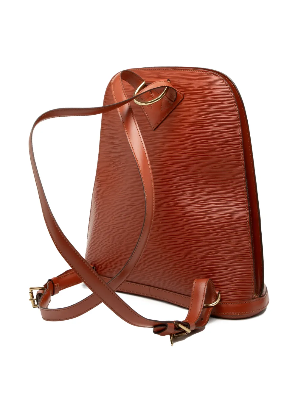 LOUIS VUITTON Pre-owned 1997 Epi Gobelins Backpack In Brown