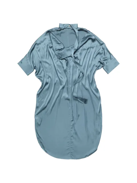 Acne Studios vestido estilo túnica de satén