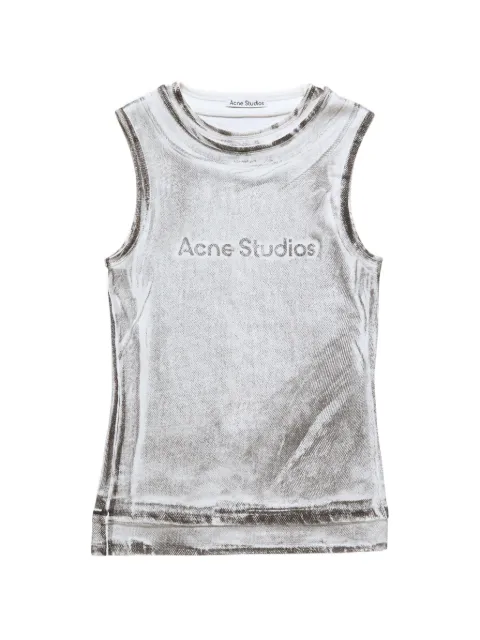 Acne Studios logo-print top