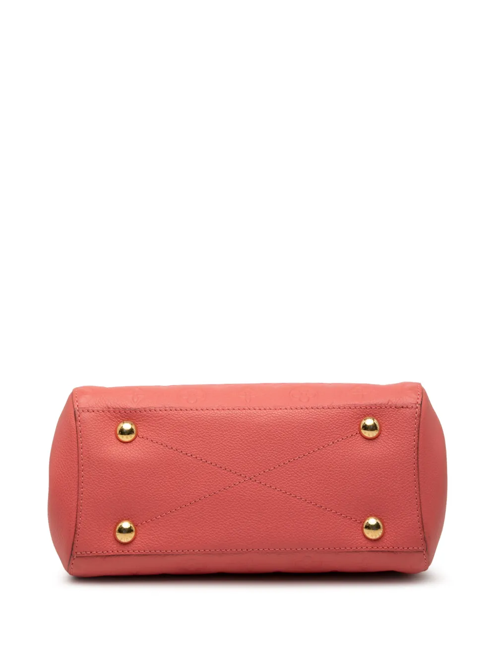 LOUIS VUITTON Pre-owned 2016 Monogram Empreinte Montaigne Bb Satchel In Pink