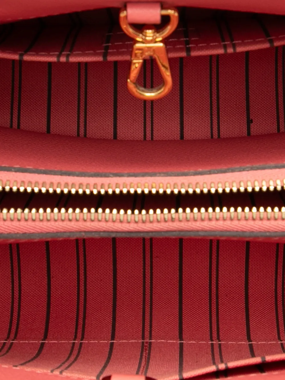 LOUIS VUITTON Pre-owned 2016 Monogram Empreinte Montaigne Bb Satchel In Pink