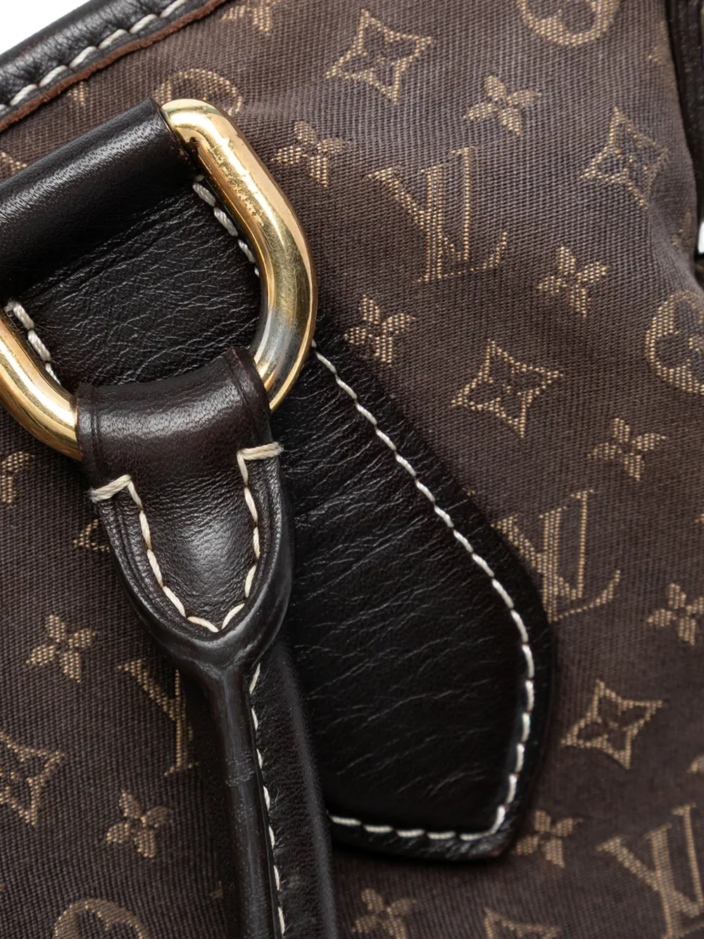 Pre-owned Louis Vuitton 2005-2020 Monogram Idylle Elegie Satchel In Brown