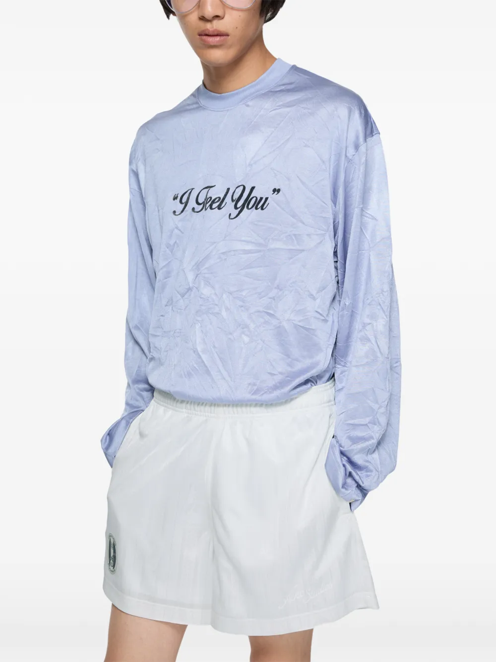 Acne Studios Shorts met logo Wit