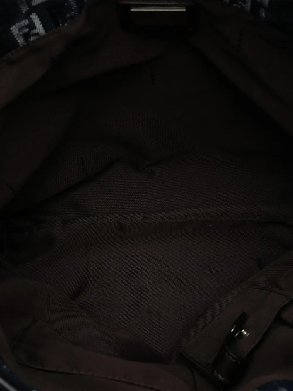 FENDI Pre-owned 2000-2010 Zucchino Denim Tote Bag In Blue