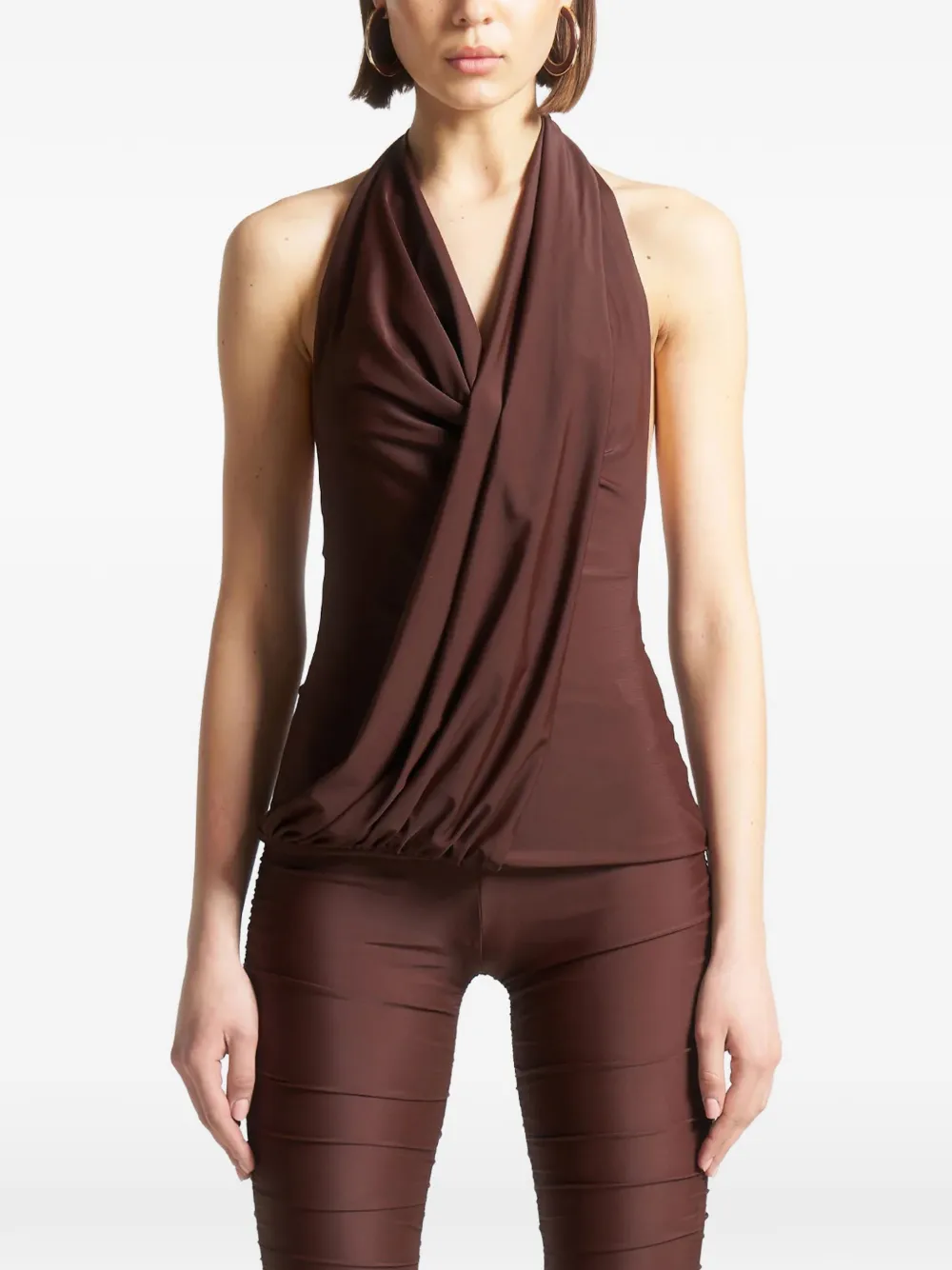 Manière De Voir Top met halternek Bruin