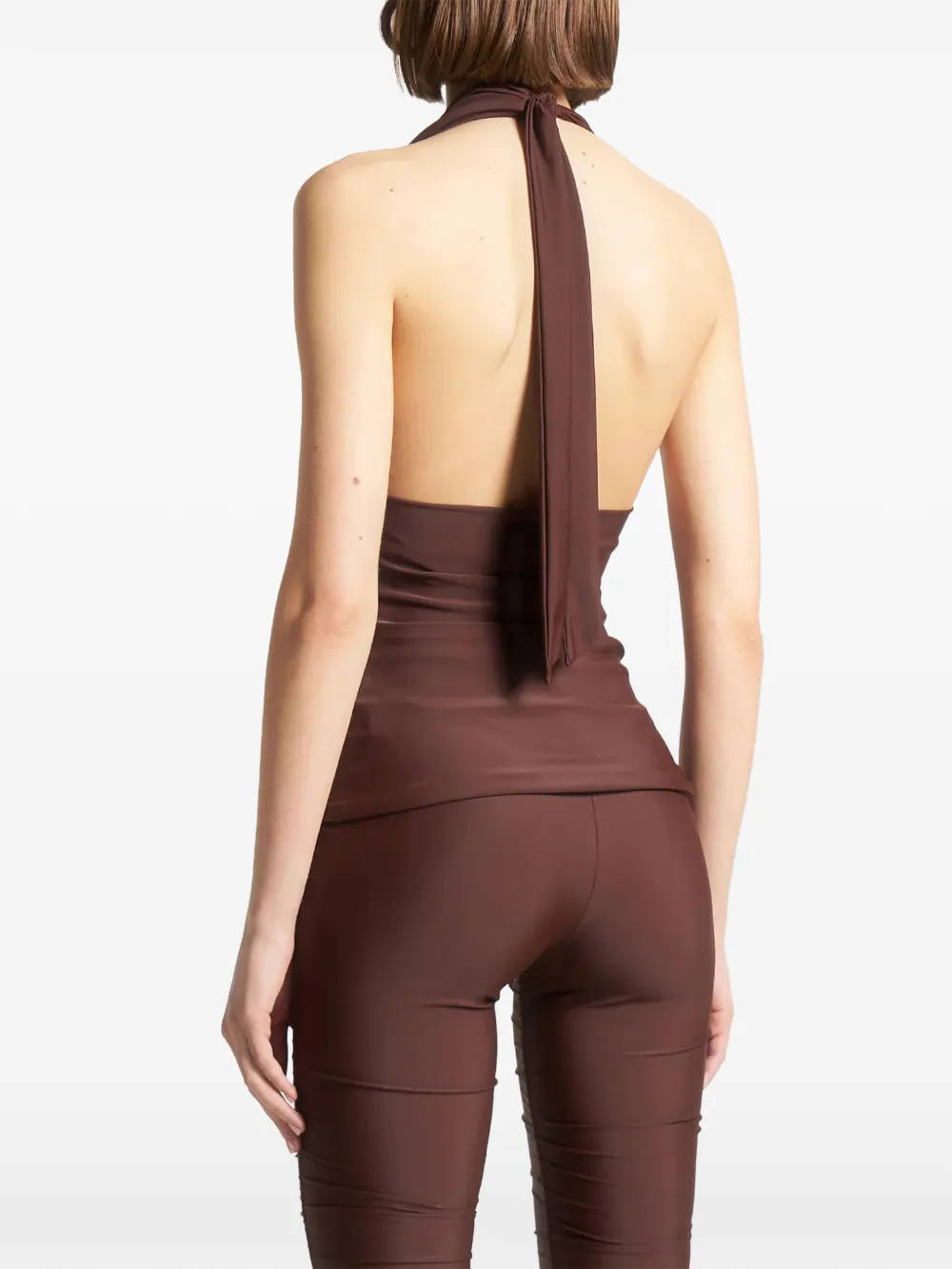 Manière De Voir Top met halternek Bruin