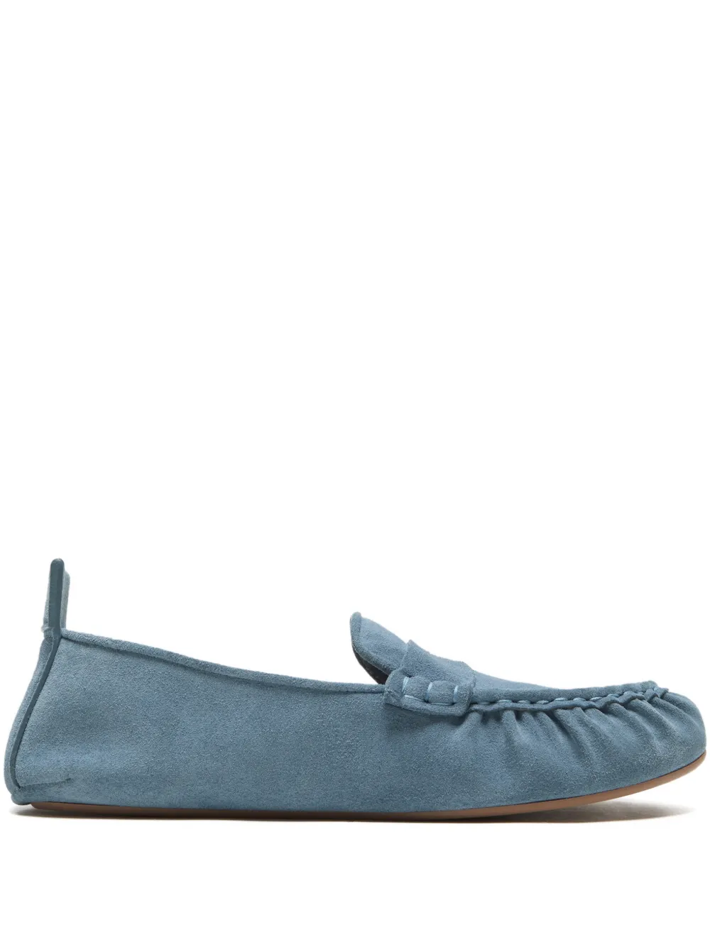 Acne Studios suede loafers - Blu